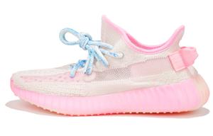 Кроссовки adidas originals Yeezy Boost 350 Lifestyle Shoes Unisex Low-top Ultra Blue/Fire Orchid, розовый