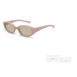 GENTLE MONSTER Кошачьи очки унисекс розовые, Pink