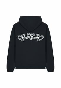 Толстовка CHAINS BACK EMBROIDERY - Hoodie Mira Paris, черный