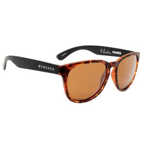 Солнцезащитные очки Electra матовые черные коричневые черепаховые бронзовые поляризованные Mundaka Optic