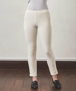 Вельветовые удобные брюки Studio Picone, цвет White(090)