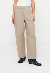 Брюки Selected Femme SLFBARREL MARLA PANT, Beige