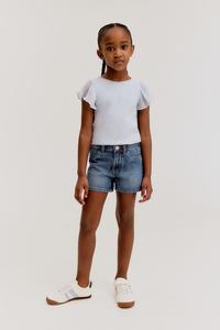 Суперэластичные джинсовые шорты H&M, синий