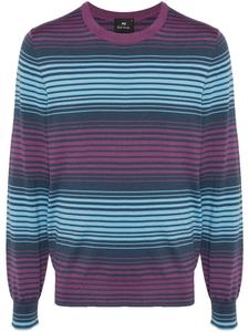 PS Paul Smith джемпер в полоску, синий