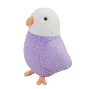 Попугай плюшевая игрушка 30 см высота Mr. Toy, фиолетовый