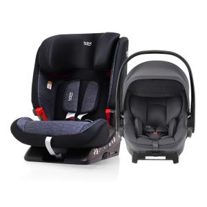 Детское автокресло Knight для детей от 9 месяцев до 12 лет, автомобильное детское кресло, изысканный синий цвет с ручкой для переноски Britax