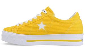 Converse One Star Platform Ox MadeMe Vibrant Yellow Women's