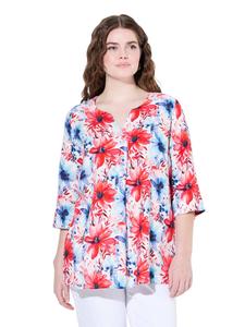 Ulla Popken Туника королевского синего цвета