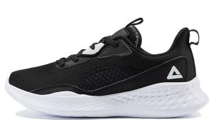 Кроссовки женские с низким верхом, черные/белые Peak