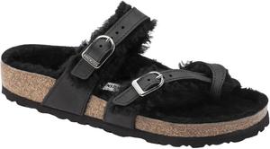 Женские сандалии Birkenstock Mayari из обработанной кожи, черный