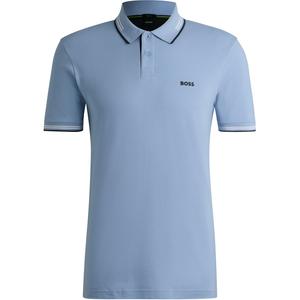 HUGO BOSS Светло-голубая поло для мужчин