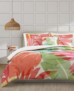 Комплект постельного белья bold tiki из 3 предметов, размер full/queen J by J Queen, Fuchsia