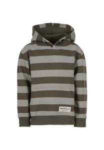 Полосатая толстовка с капюшоном Band Of Rascals, зеленый