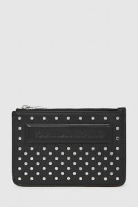 Кожаный кошелек IKON Karl Lagerfeld, черный