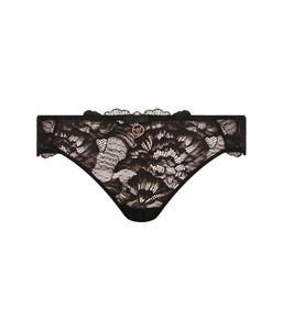 Трусики кружевные Emporio Armani, черный