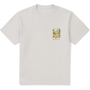 Футболка мужская Drop Shoulder Sleeve Snow Peak, светло-бежевый