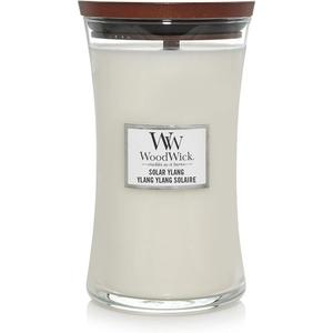 Свеча бежевая большая Woodwick