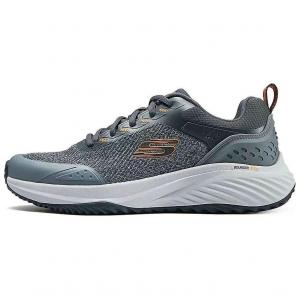 Кроссовки Skechers Bounder Lifestyle Shoes Men Low-top Gray/Orange, серый/оранжевый
