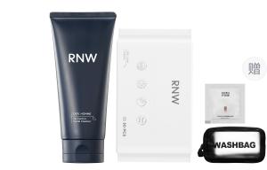 Набор для ухода за кожей: очищающее средство для лица и полотенца для лица men's oil control hydrating amino acid cleanser lotion cleaning RNW