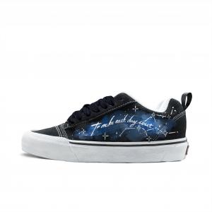 Vans Knu Skool устойчивые к истиранию низкие кроссовки для скейтбординга унисекс black blue
