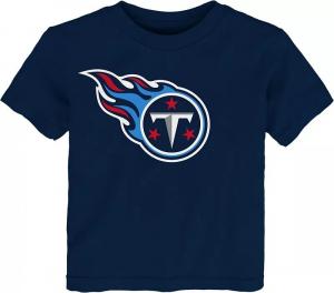 Nfl Team Apparel Для малышей Tennessee Titans Primary Logo Темно-синяя футболка