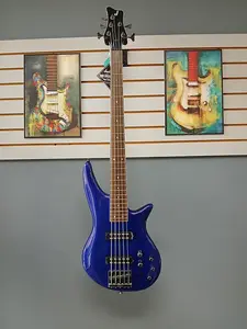 Jackson JS Series JS3V 5-струнный бас Spectra 2022 - настоящее время - Индиго