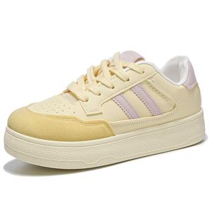 Низкие женские скейтерские кеды Little Red Man, желтый