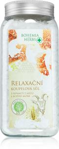 Соль для ванн с медом и козьим молоком «Богемские травы» Bohemia Gifts & Cosmetics, 900 мл