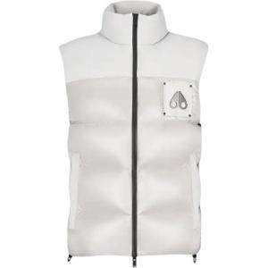 Moose Knuckles Жилет FW24 мужской серо-белый, Gray White