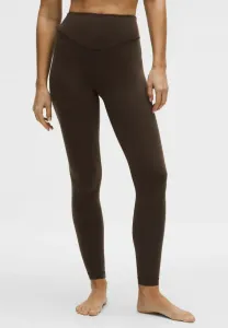 Леггинсы wunder under hr обтягивающие, 71 см Lululemon, Walnut Crunch
