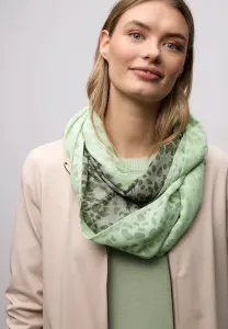 Шарф-Петля gemusterter Street One, Transparent (Men)