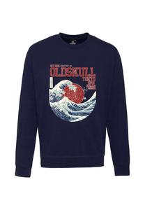 Толстовка Oldskull Asian Big W Vintage Logo Graphic, синий