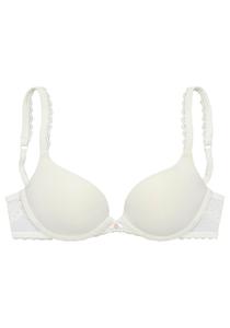 Бюстгальтер на косточках LASCANA Push-up Bra, кремовый