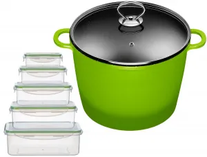 Кастрюля King Fusion с набором контейнеров