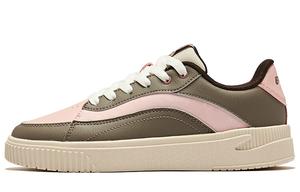 Кеды, скейтборд обувь женская низкая Dusk Pink Brown Stone Erke