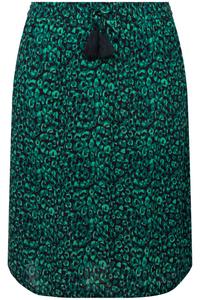 Юбка миди Ulla Popken Skirt, темно-зеленый