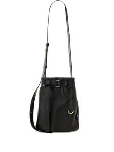 Сумка-ведро с ремнем Tie Me Moschino, черный