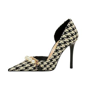 Тонкие каблуки Высокие каблуки Женские BIGTREE, Черный