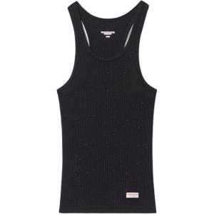 Хлопковая майка Alexander Wang, черный