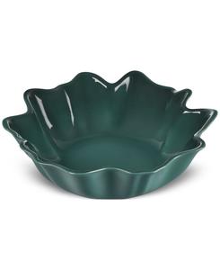 Сервировочная миска из керамики Iris Collection Le Creuset, цвет artichaut