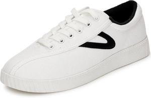 Женские кроссовки TRETORN Nylite Plus из канваса, белый/черный