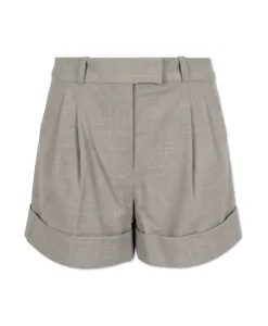 Плиссированные шорты Rag & Bone, серый