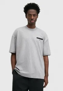 Футболка с принтом команды redact Allsaints, Grey Marl