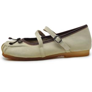 Женские туфли Flat Mary Jane ARTMU, Экрю