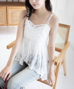 Асимметричный кружевной длинный бюстье