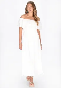 Платье макси Izia, Offwhite