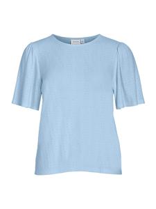 VILA Футболка 'VIBELLI' в светло-голубом цвете