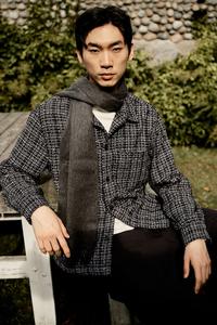 Верхняя рубашка с вафельной структурой, стандартного кроя H&M, мультиколор