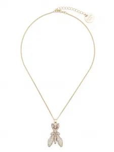 Колье Fly со стразами Patrizia Pepe, золотистый