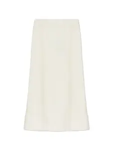 Миди-юбка с ворсистой отделкой Lisa Yang, бежевый